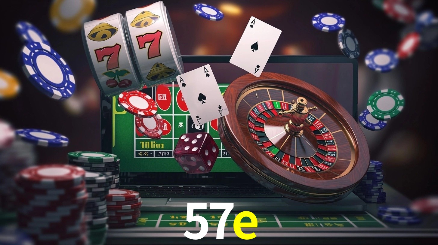 57e: Jogos de Caça-Níqueis-Altas Recompensas, Roleta-Velocidade, Blackjack-Desafios Máximos